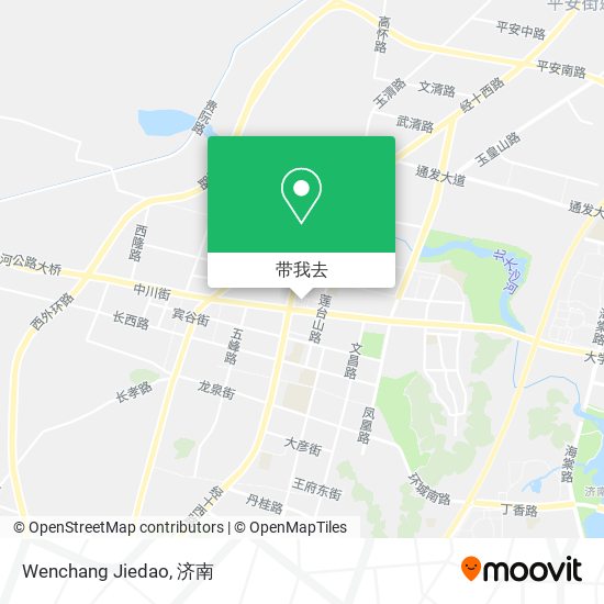 Wenchang Jiedao地图