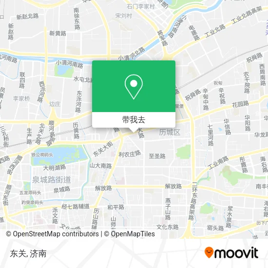 东关地图
