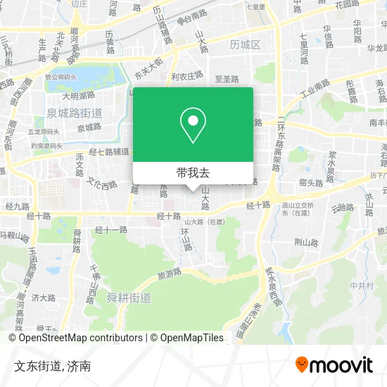 文东街道地图