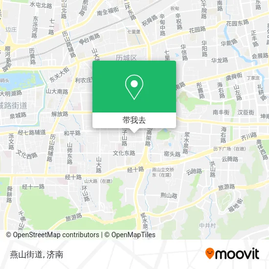 燕山街道地图