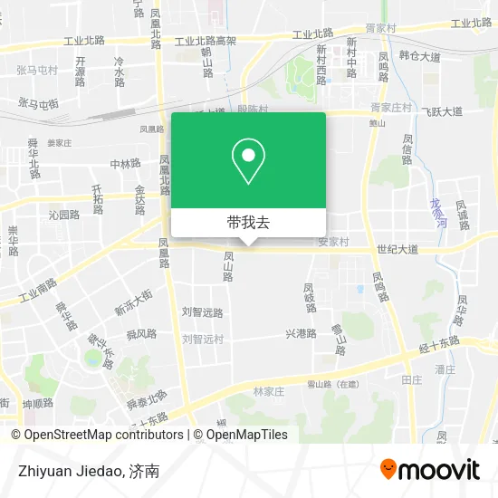 Zhiyuan Jiedao地图