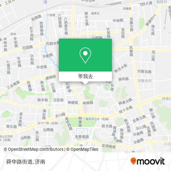 舜华路街道地图