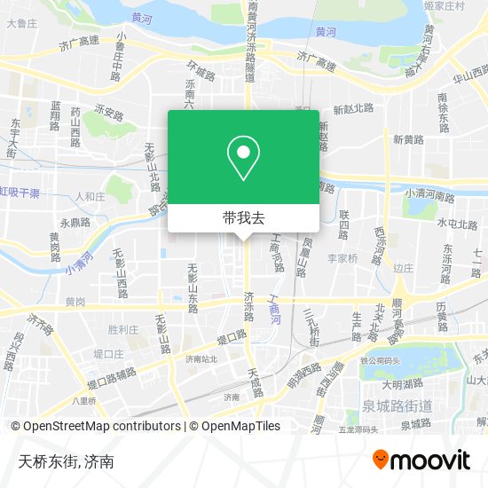 天桥东街地图