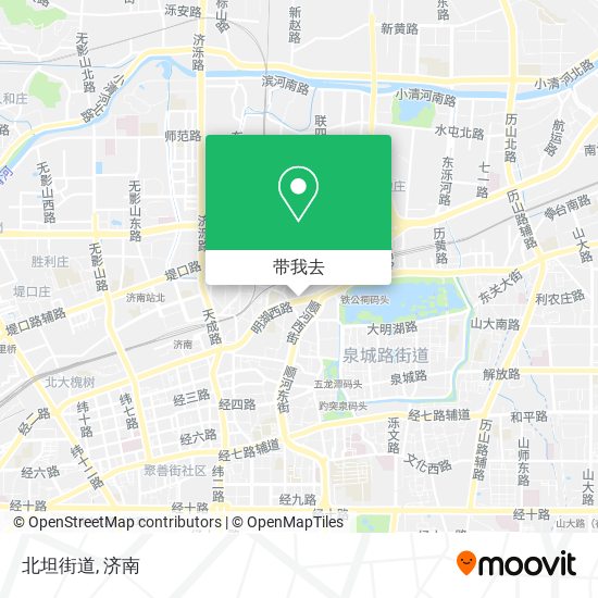 北坦街道地图