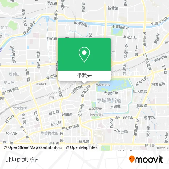 北坦街道地图