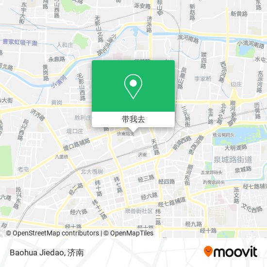 Baohua Jiedao地图