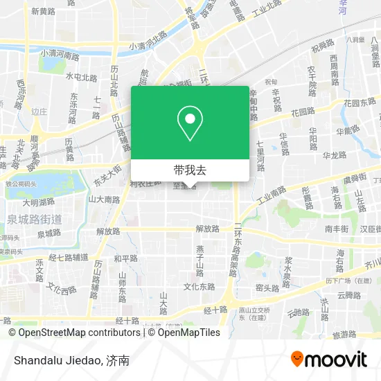 Shandalu Jiedao地图