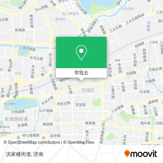 洪家楼街道地图