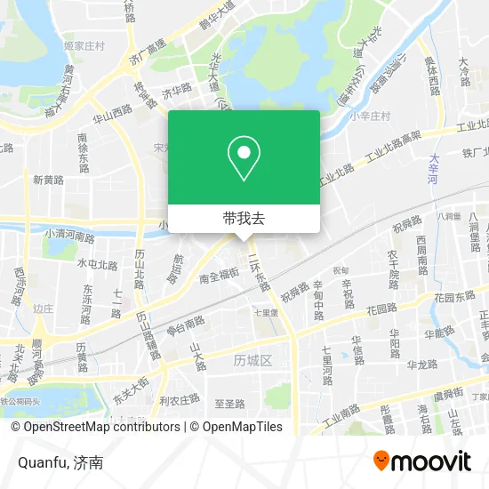 Quanfu地图