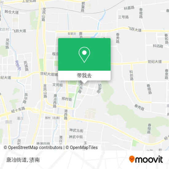 唐冶街道地图