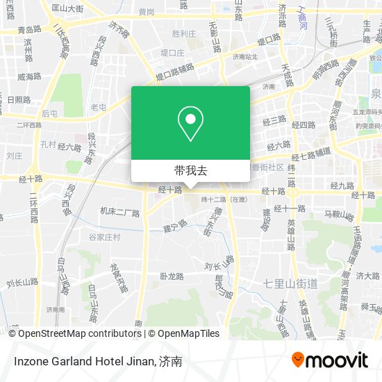 Inzone Garland Hotel Jinan地图