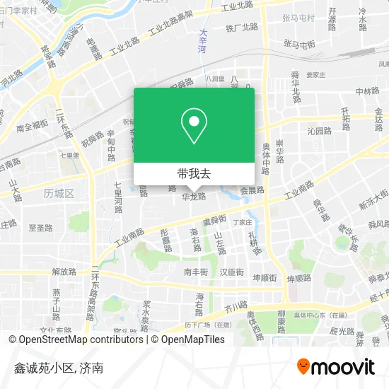 鑫诚苑小区地图