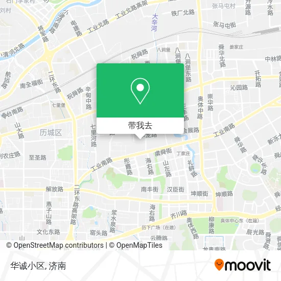 华诚小区地图