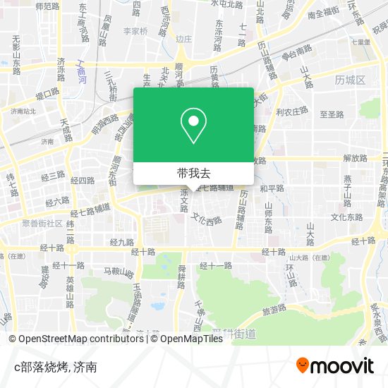 c部落烧烤地图