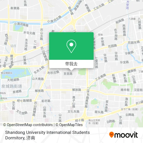 Shandong University International Students Dormitory地图