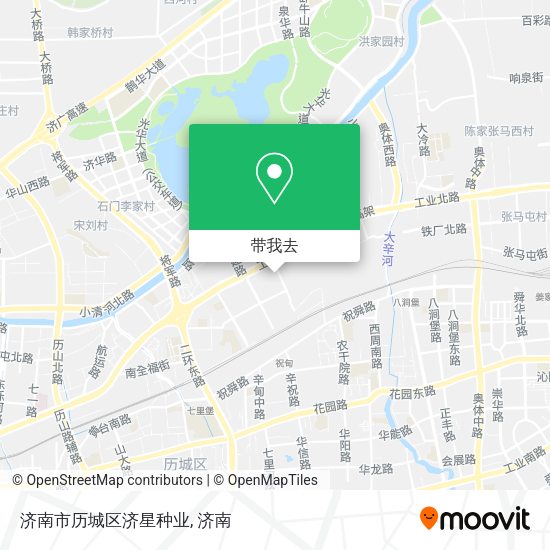 济南市历城区济星种业地图