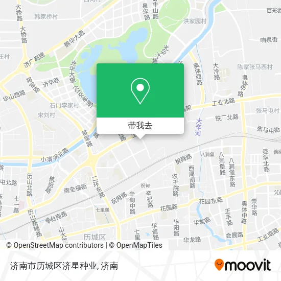 济南市历城区济星种业地图