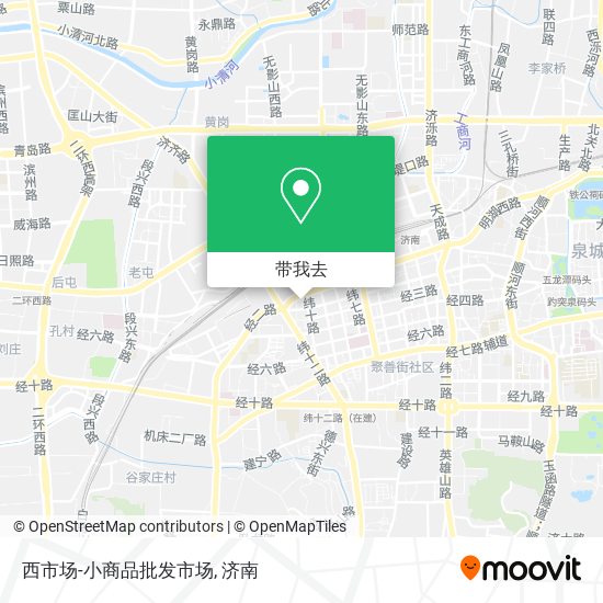 西市场-小商品批发市场地图