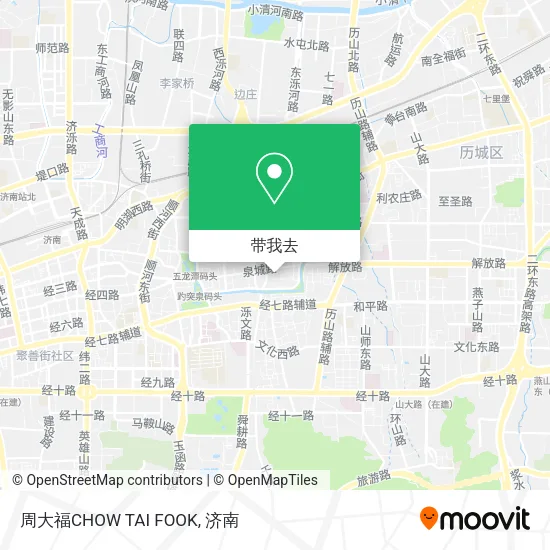 周大福CHOW TAI FOOK地图