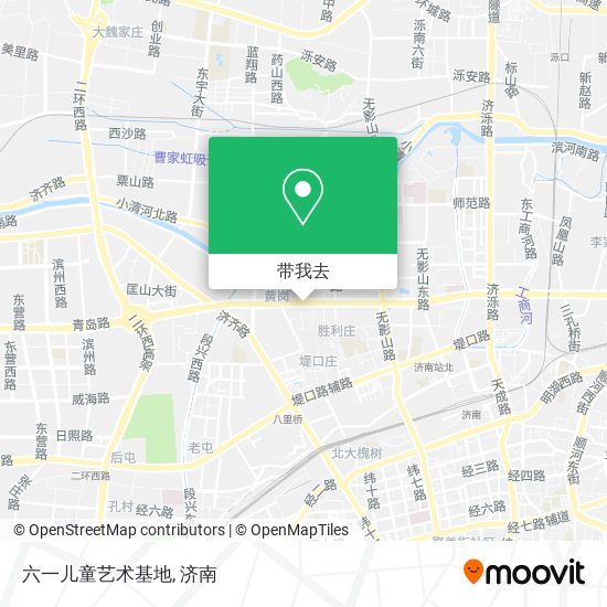 六一儿童艺术基地地图
