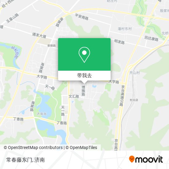 常春藤东门地图