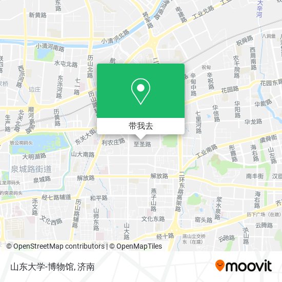 山东大学-博物馆地图