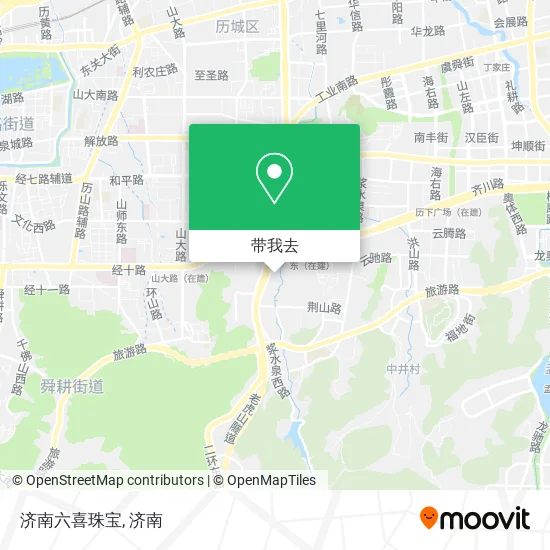 济南六喜珠宝地图