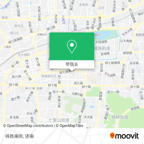得胜南街地图