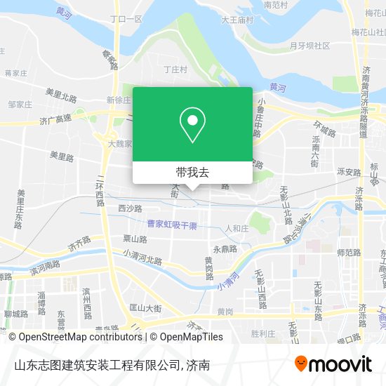 山东志图建筑安装工程有限公司地图