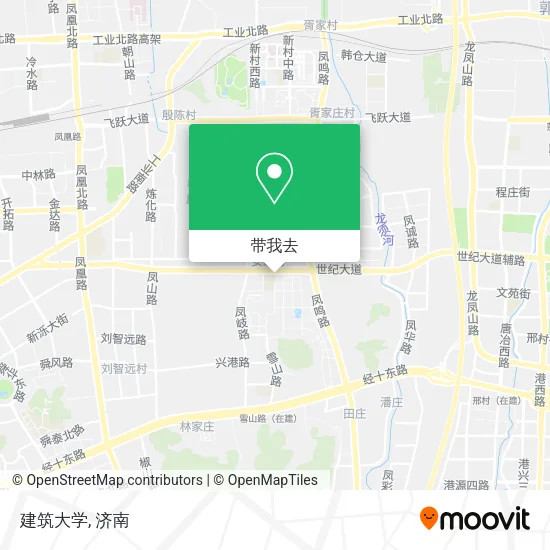 建筑大学地图