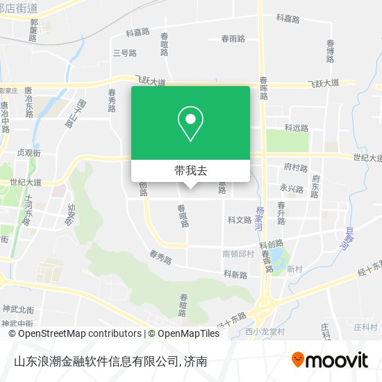 山东浪潮金融软件信息有限公司地图