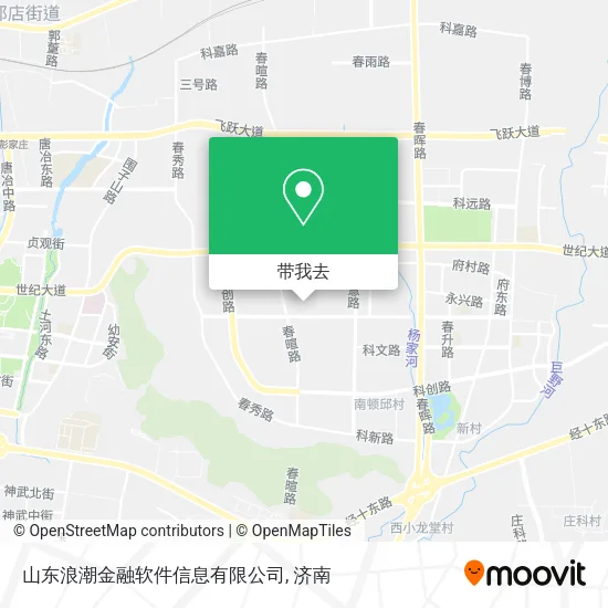山东浪潮金融软件信息有限公司地图