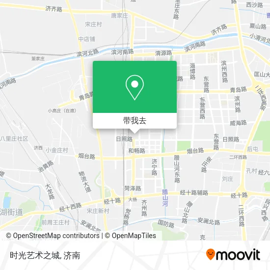 时光艺术之城地图