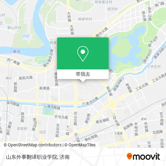山东外事翻译职业学院地图