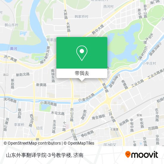 山东外事翻译学院-3号教学楼地图
