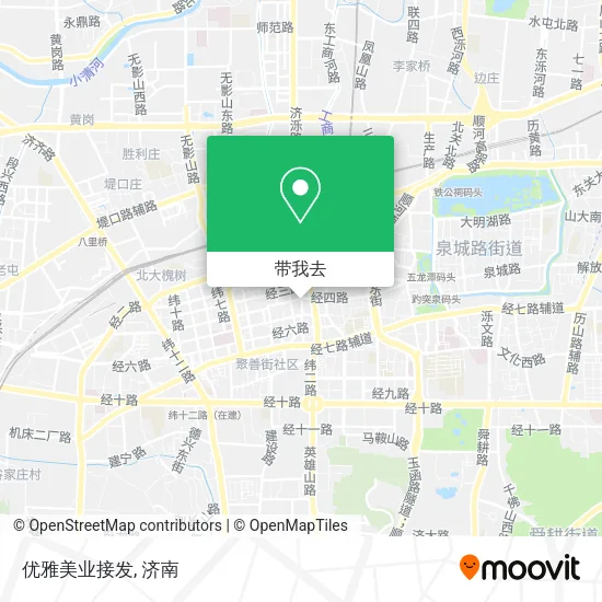 优雅美业接发地图