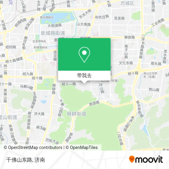千佛山东路地图