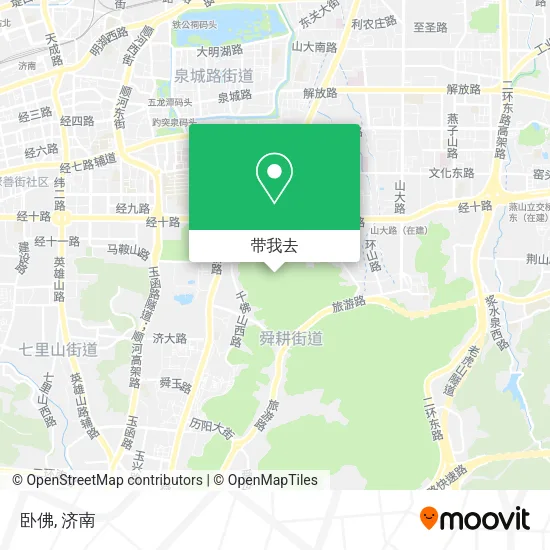 卧佛地图