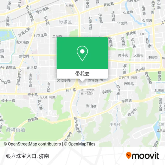 银座珠宝入口地图
