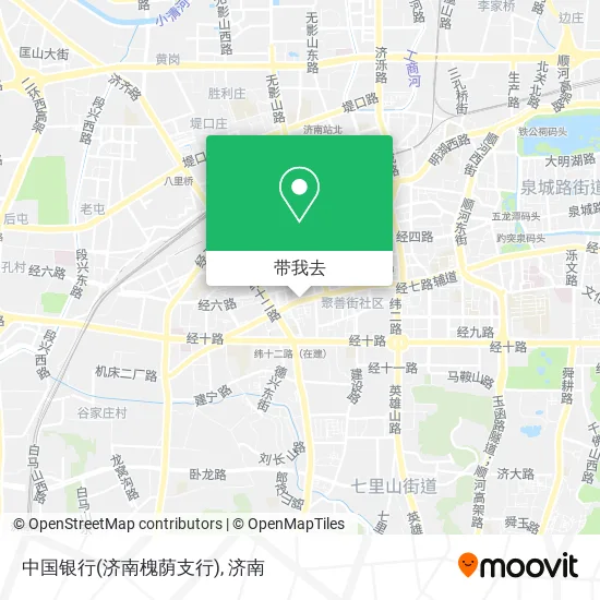 中国银行(济南槐荫支行)地图