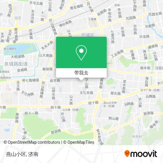 燕山小区地图