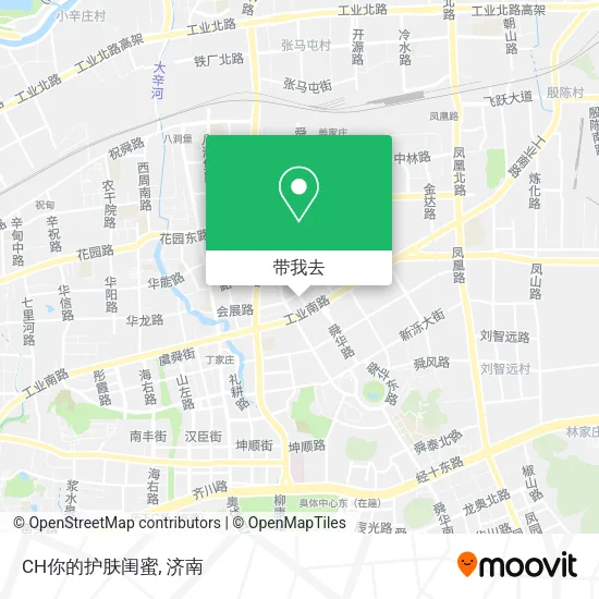 CH你的护肤闺蜜地图