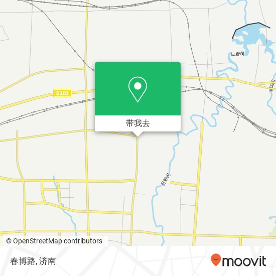 春博路地图