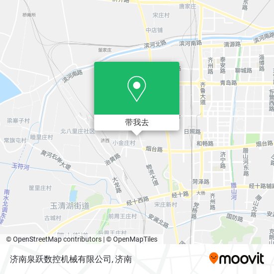 济南泉跃数控机械有限公司地图