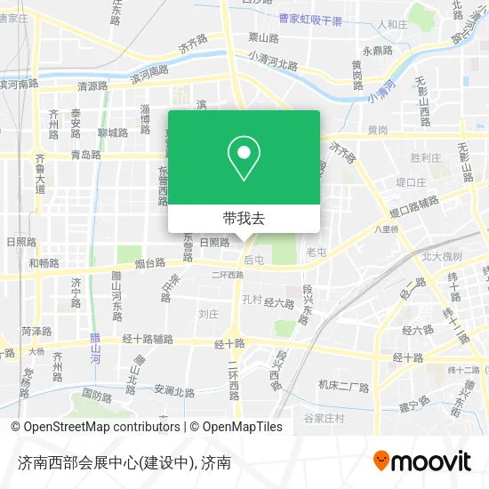 济南西部会展中心(建设中)地图
