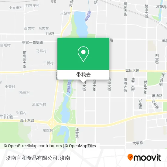 济南宜和食品有限公司地图