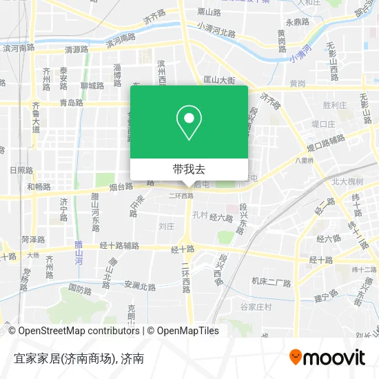 宜家家居(济南商场)地图