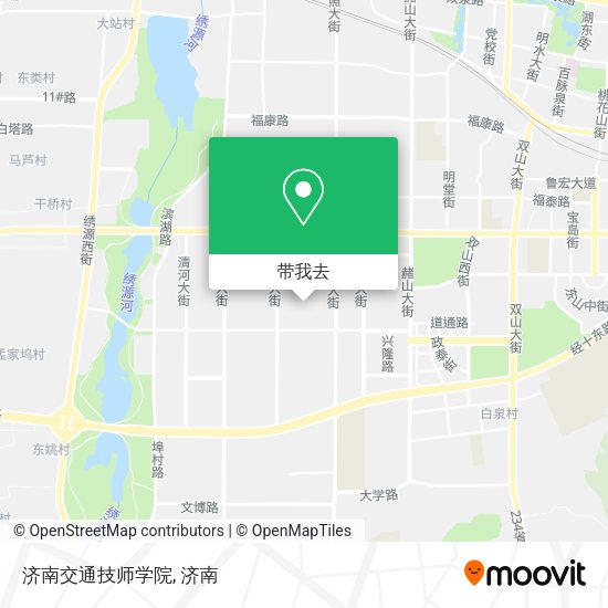 济南交通技师学院地图