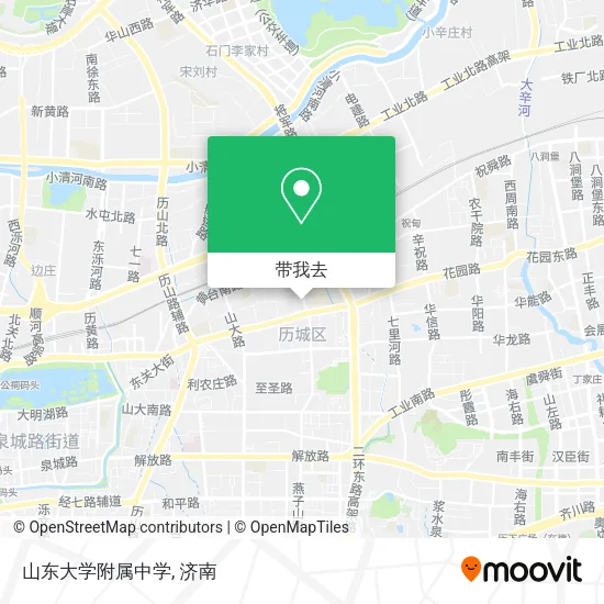 山东大学附属中学地图