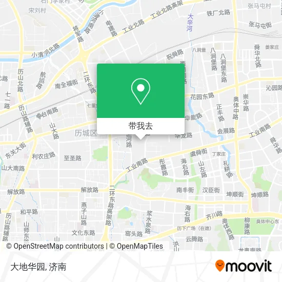 大地华园地图
